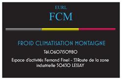 FCM (Froid Climatisation Montaigne) Logo